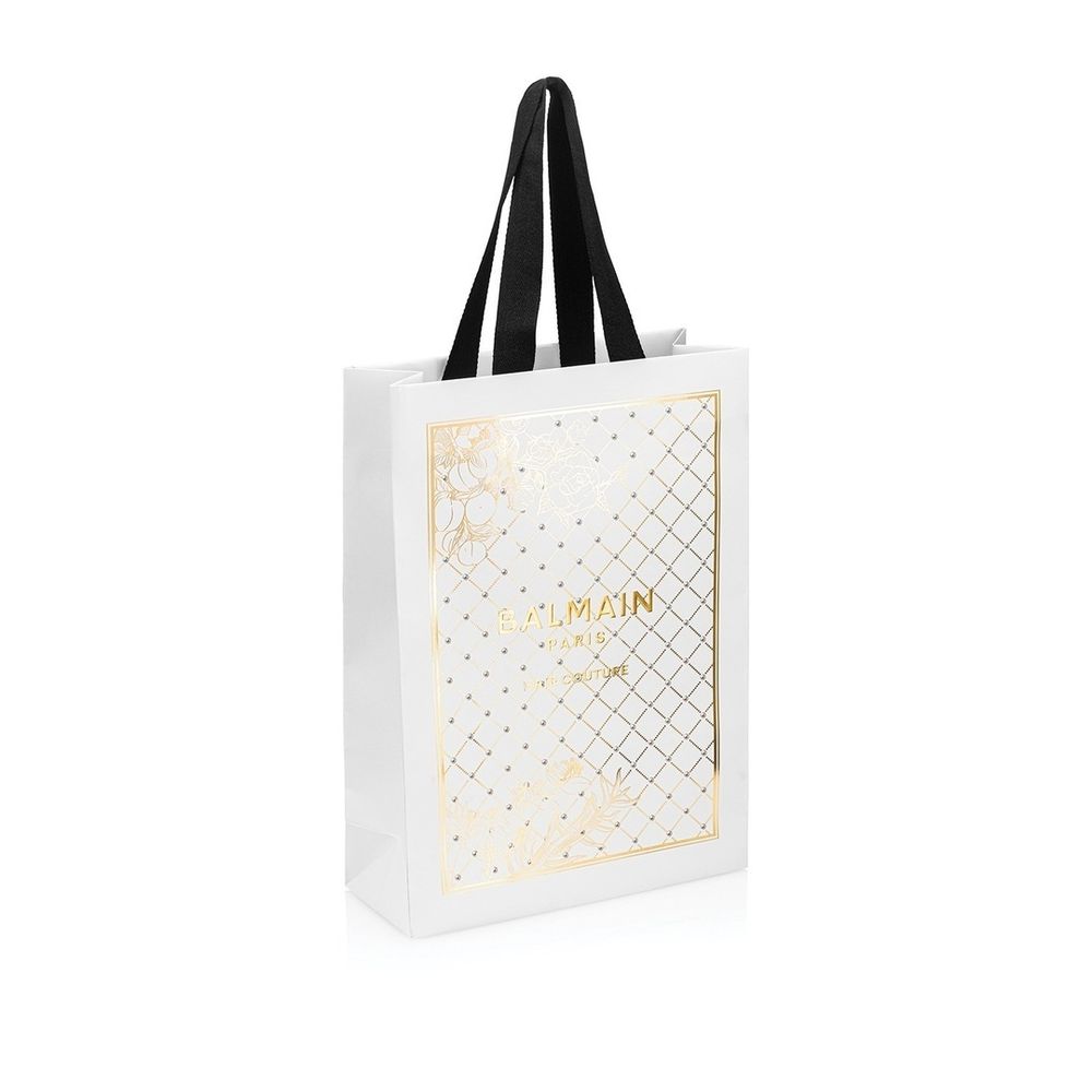 Balmain Hair Couture набор с черной бутылкой Limited Edition Muse du Printemps styling Set