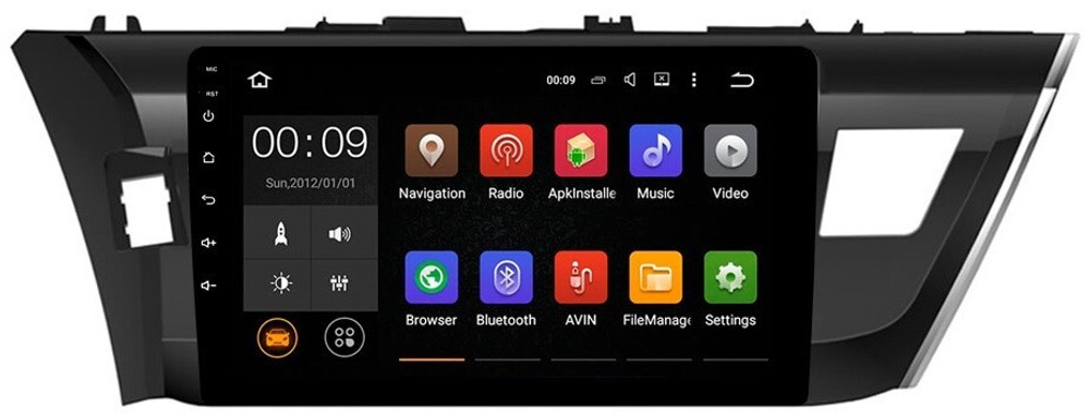 Магнитола для Toyota Corolla 2013-2016 - Roximo RX-1103 Android 13, ТОП процессор, 8/128, SIM-слот