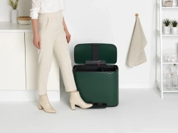 Brabantia Контейнер для сортировки мусора Bo 11+23л Pine Green