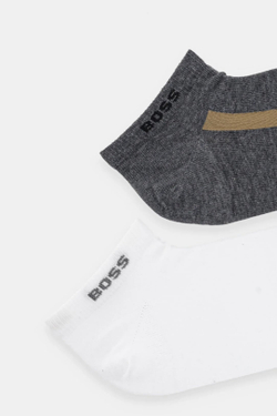 Носки (2 пары) мужские BOSS 2PAs IconicStripe CC