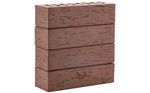 Кирпич клинкер ЛСР фасадный 0,71НФ Коричневый «Мюнхен» береста М-300 250x85x65