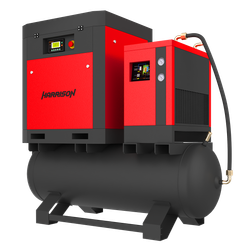HRS-951500TD5 Винтовой компрессор с ресивером и осушителем Harrison: 1500 л/мин; 8 бар; 11 кВт