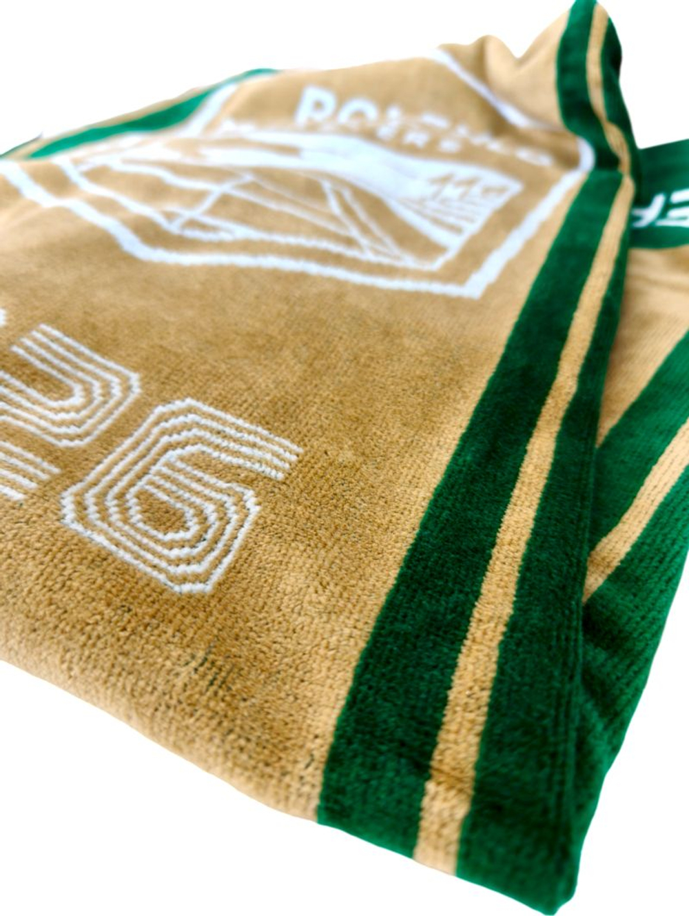 Теннисное полотенце Monte-Carlo Rolex Masters Jacquard Towel - green/gold