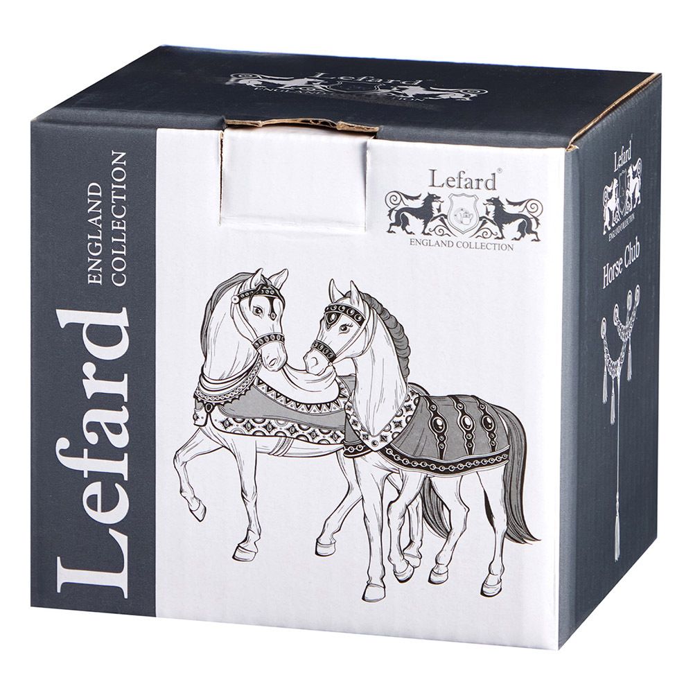 КРУЖКА LEFARD "HORSE CLUB" 400 МЛ (КОР=36ШТ.)