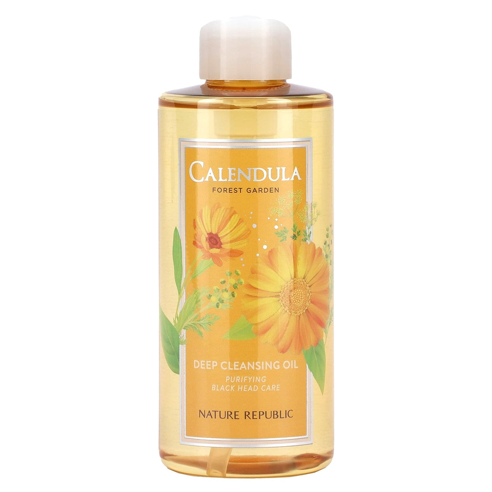 Nature Republic, Calendula Forest Garden, масло для глубокого очищения, 200 мл (6,76 жидк. унц.)