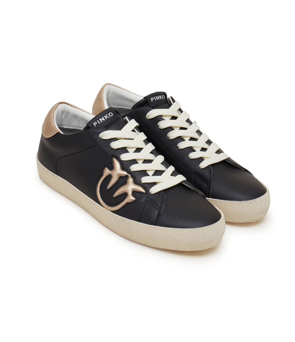 Кожаные кроссовки seattle sneaker Pinko - черный(101631 A12S)