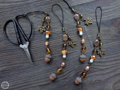 Маячок "Желуди и грибы"