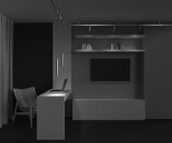 Трековый магнитный светодиодный светильник Maytoni Flarity   TR155-1-5W3K-BS