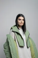 Капюшон-манишка Alexandra Talalay AH001 фисташковый