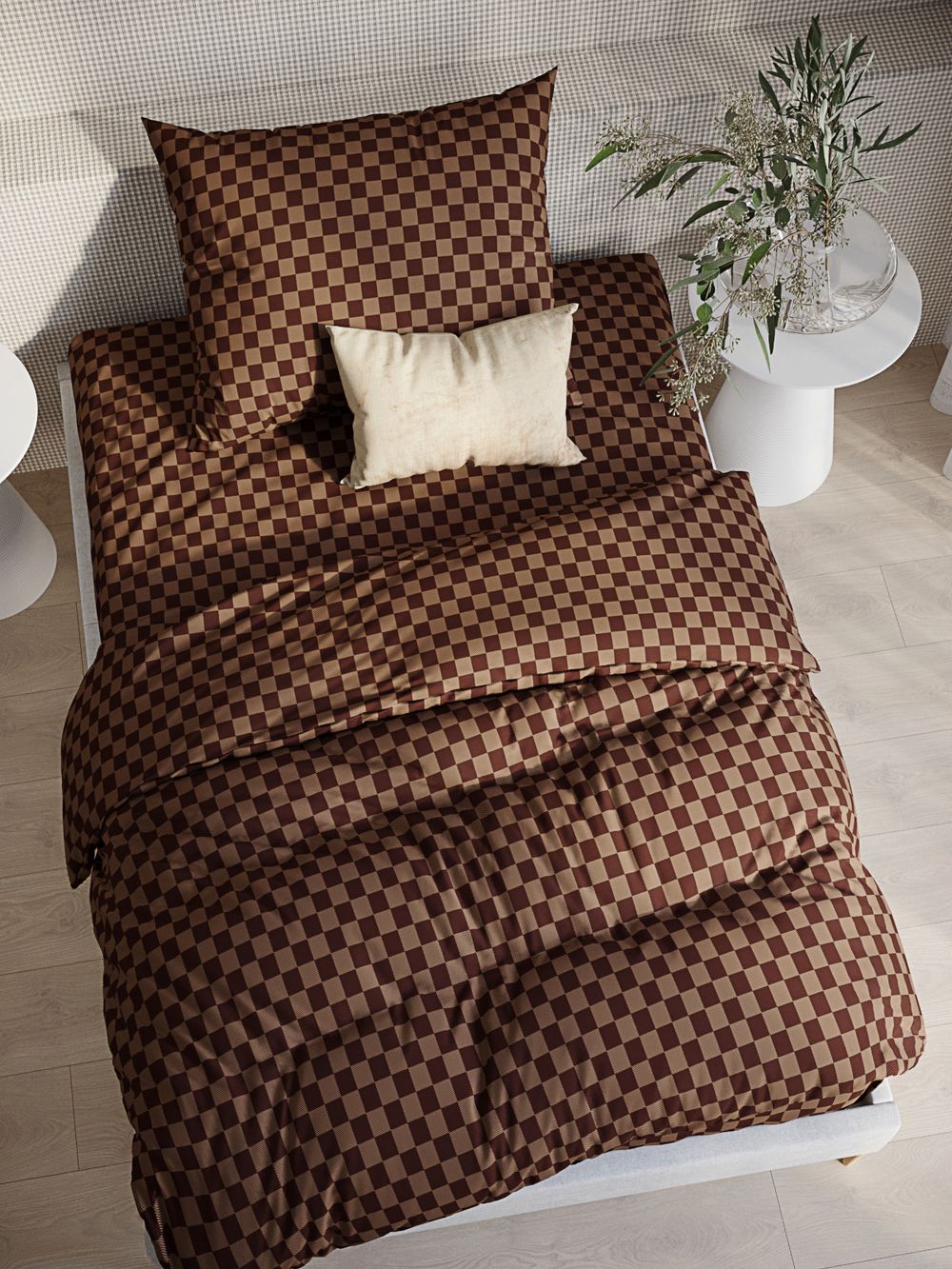 Постельное белье поплин Сказка "Roger" 1,5-сп Наволочка 50х70 см 1 шт Простынь на резинке 90x200 смПододеяльник 145x215 см