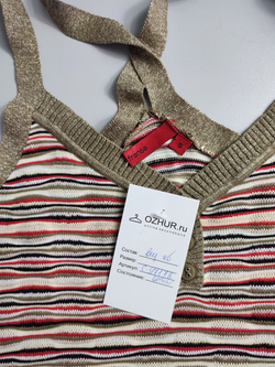 Топ Fransa стильный с золотой ниткой 44 размер