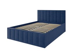 Кровать Лана (М) 1,6 (Синий Софт), ДСВ-Мебель, г. Пенза