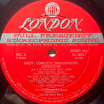 Бах - Полное собрание Бранденбургских концертов 2LP (Япония 1972г.)