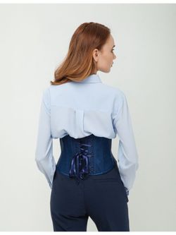 Корсет/вечерний/для осанки/Пояс женский/Пояс для спины/Пояс (46 / черный / Базовая коллекция / 46 / 46)