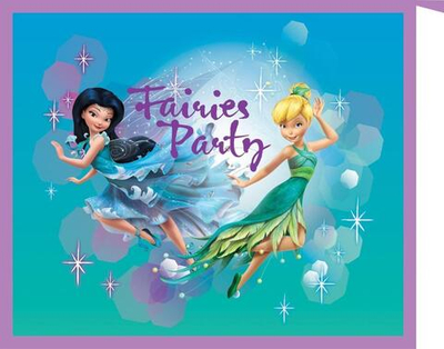 Папка-тетрадь В5, верх.молн. Fairie's Party, 1/20 (Disney)