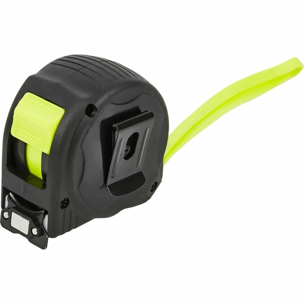 Рулетка FINLAND 1956 черный нейлон, мощный магнит, 5 метров х 28мм