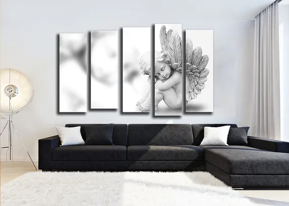 Модульная картина "Ангелок"