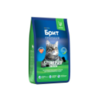 Сухой корм для кошек BRIT PREMIUM с курицей д/стерилизованных "Cat Sterilised Chicken", 8кг