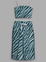 Костюм для девочки на лето с кюлотами