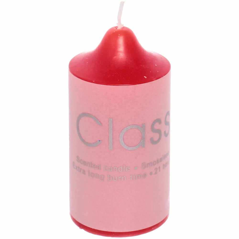 Свеча «Classic» 5*10см цвет красный ZD-102