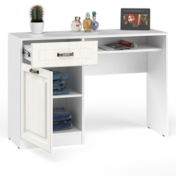 Спальня Ливерпуль вар.7 Белый/Ясень ваниль