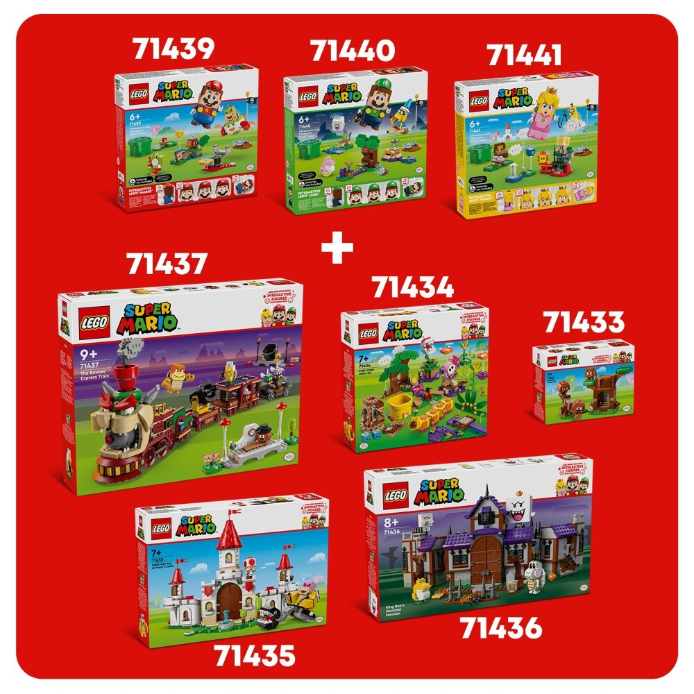 LEGO Super Mario - Боузер и экспресс-поезд 71437 / артикул   71437  / GTIN 5702017592466