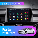 Teyes CC4 Pro 10,2" для KIA Forte 2018-2019