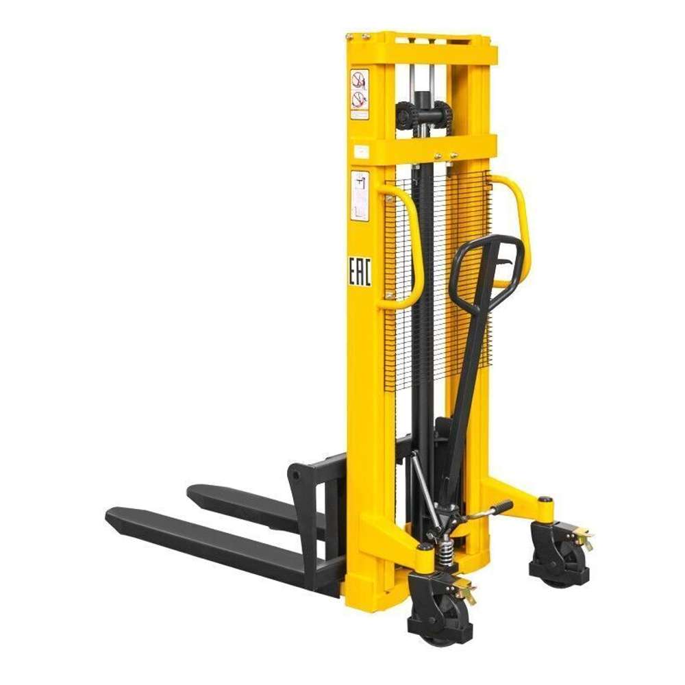 Ручной гидравлический штабелер SDJ 1025 (1000 кг; 2,5 м; вилы 310-830 мм) SMARTLIFT (SMART)