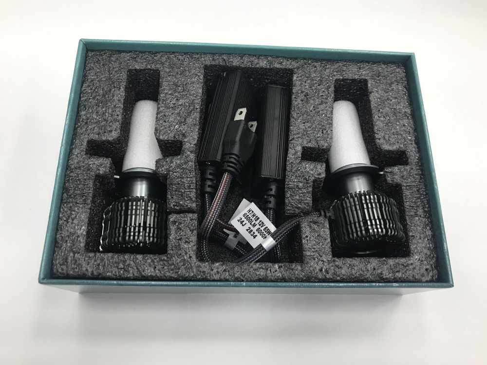 Светодиодные лампы MTF Light H7/H18 Cyber Light PRO 6500lm, 6000K, 12V, 65W (к-т 2 шт.)