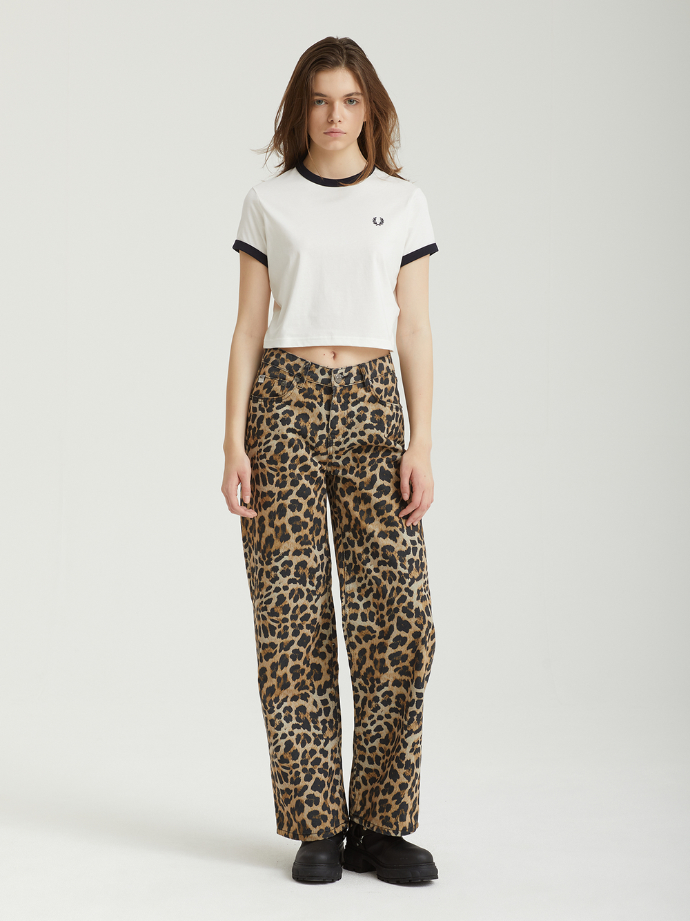Женские Джинсы Release Leopard Wash
