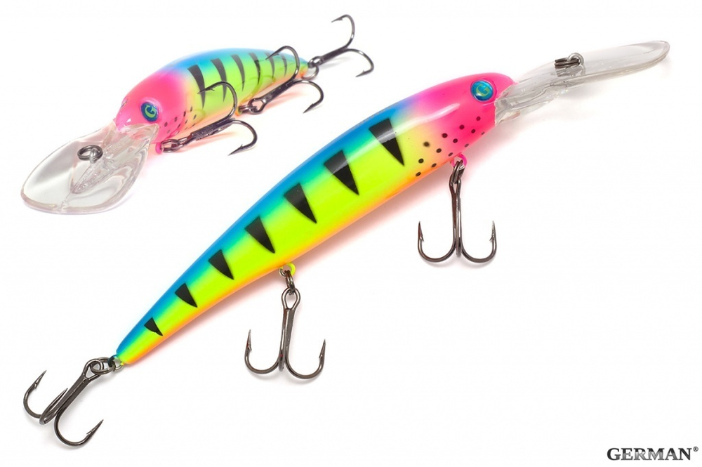 Воблер GERMAN GG BANDIT плавающий 120мм 19,5г (7-9м)