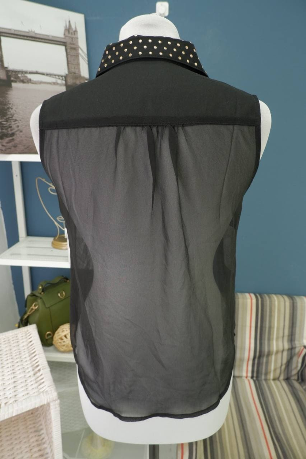 Блуза прозрачная 42 размер