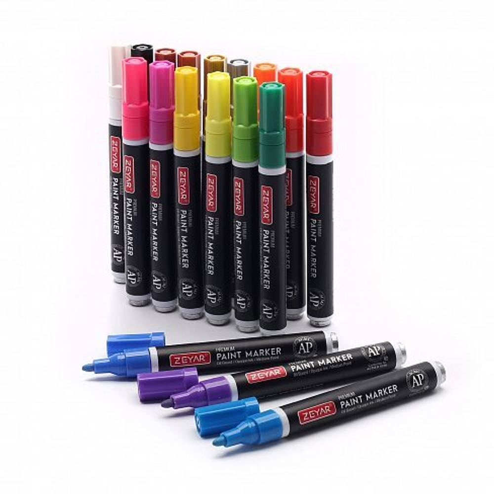 Набор маркеров Zeyar PAINT marker ZP-1501 - 18шт