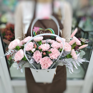 Сумочка с 19 диантусами