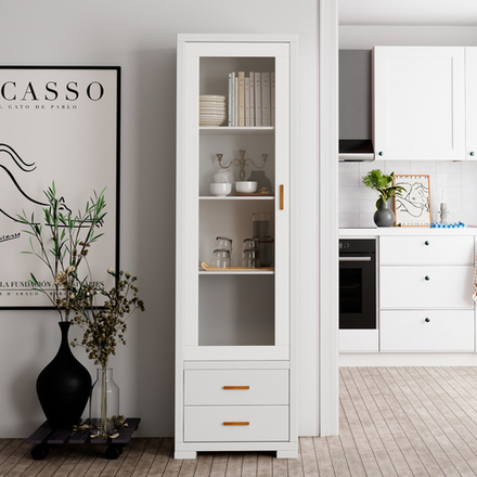 Витрина Мэдисон, белая