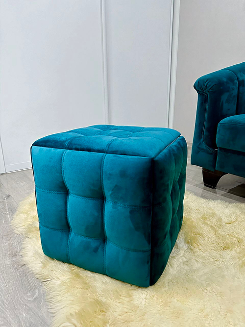 Пуф-трансформер 5в1 (синий)