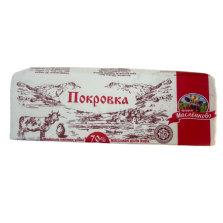 Масло сливочное Покровка 70% 500 гр