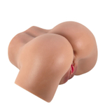 Мастурбатор-полуторс Hailey с вибрацией (Цвет: телесный)