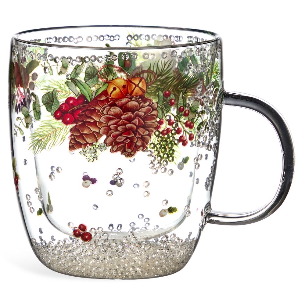 КРУЖКА С ДВОЙНЫМИ СТЕНКАМИ "CELEBRATION" 410 МЛ