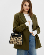 Сумка 680 17 леопард крупный