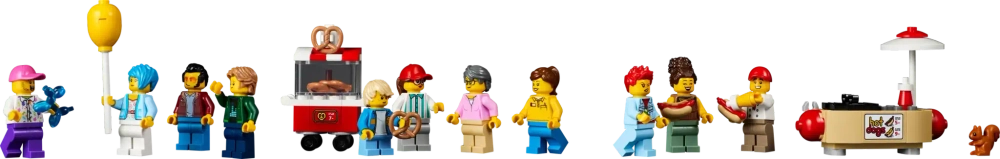 Конструктор LEGO Icons 10303 Американские горки: Петля