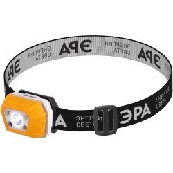 Фонарь налобный светодиодный ЭРА Рабочие Практик GA-810 аккумуляторный 3Вт сенсорный micro-USB