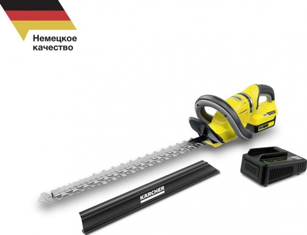 Ножницы-кусторез аккумуляторные KARCHER HGE18-50 BatterySet в комплекте 1.444-241.0