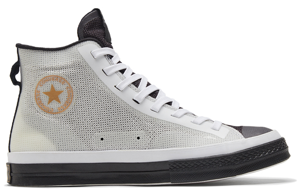 Converse 1970s Chuck Taylor All Star retro casual wear-resistant high-top canvas shoes men and women the same black and white