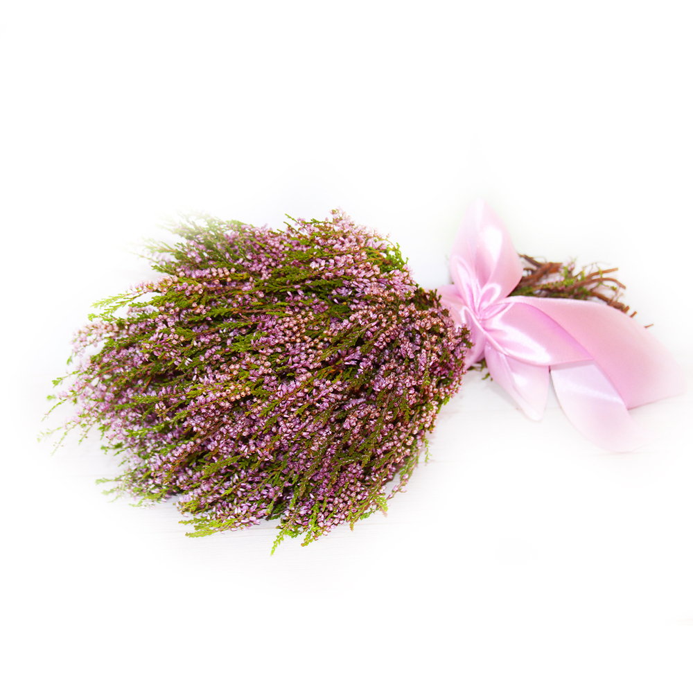 Букет сухоцветов  из Вереска натурального, 33х25 см