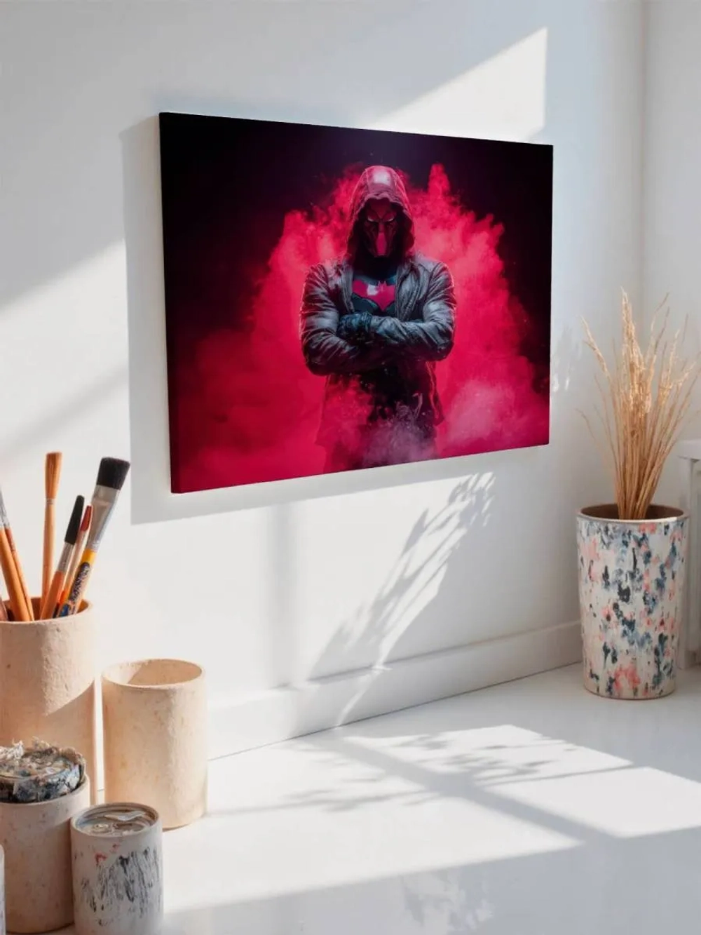 Картина на стену 40 X 50 Джейсон Тодд (Красный Колпак)