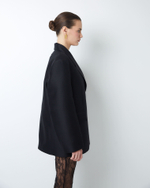 Жакет из шелка и шерсти Диор черный