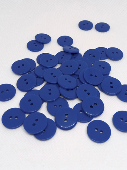Пуговица 28L (18мм) 2 прокола, пластик, 1 шт