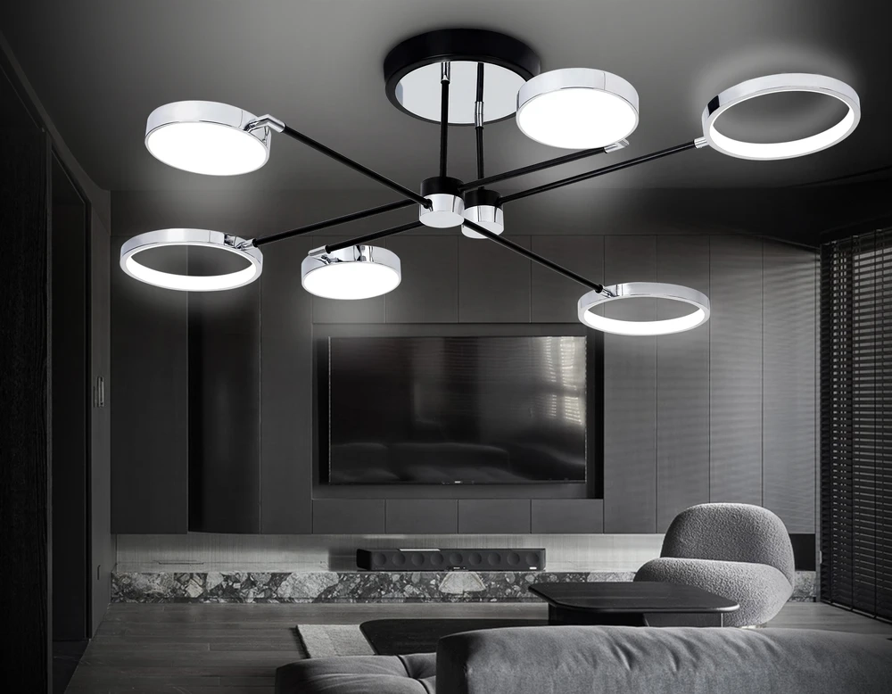 Потолочная люстра Ambrella light LINETECH FL5155