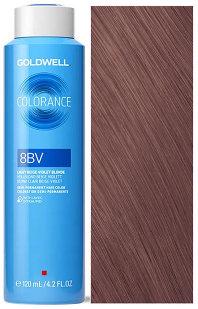 Goldwell Colorance 8BV Светлый бежевый фиолетовый блонд 120 мл